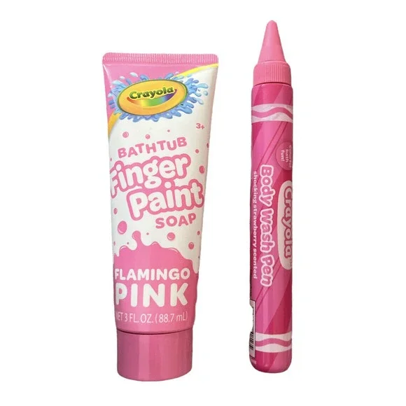 Crayola Bath Body Crayola Bathtub Finger Paint Soap Flamingo